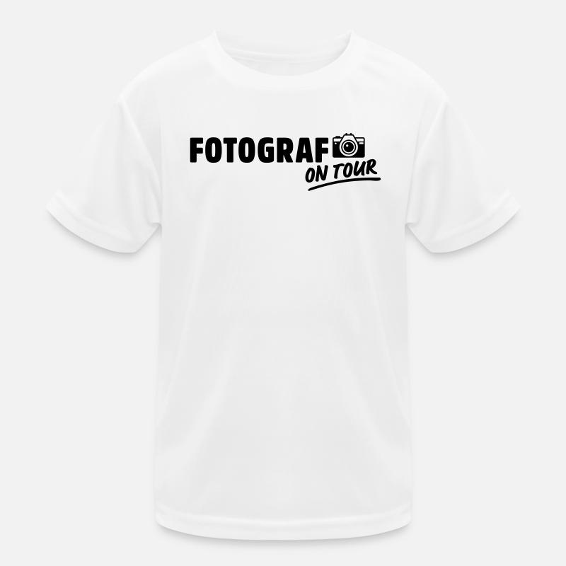 fotograf on tour Kinder Funktions-T-Shirt
