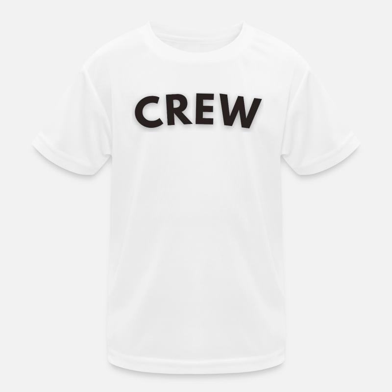 Crew Kinder Funktions-T-Shirt
