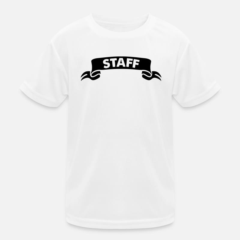 staff Kinder Funktions-T-Shirt