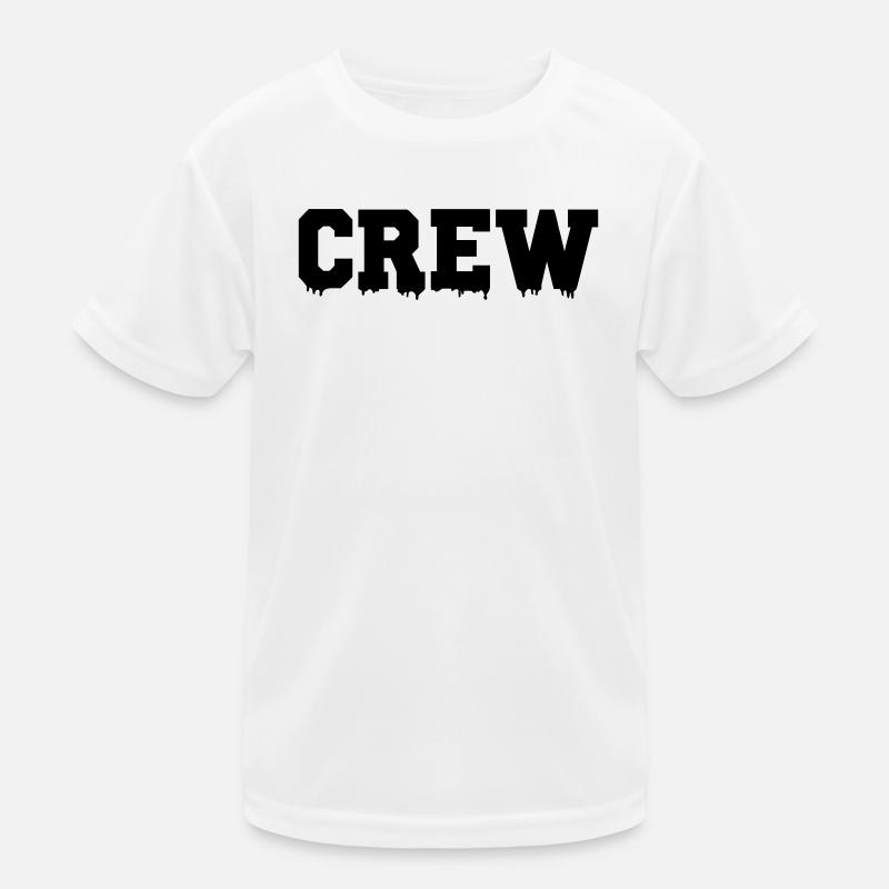 Crew Kinder Funktions-T-Shirt
