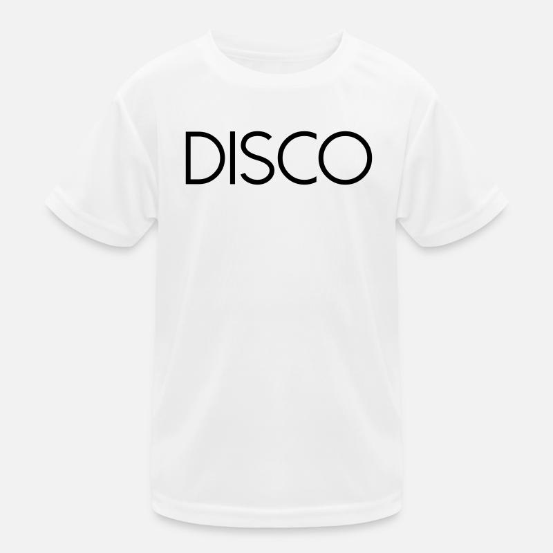 DISCO Diskokugel Kinder Funktions-T-Shirt