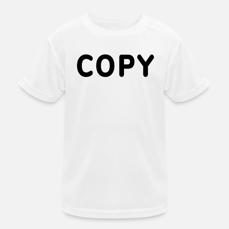 copy paste - Copy Kinder Funktions-T-Shirt