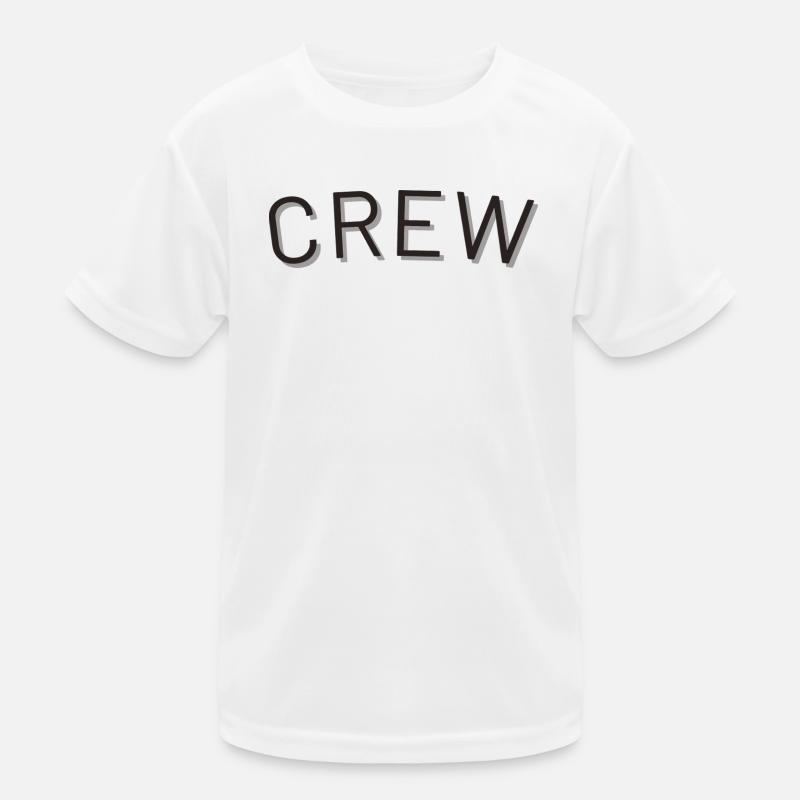 Crew Kinder Funktions-T-Shirt