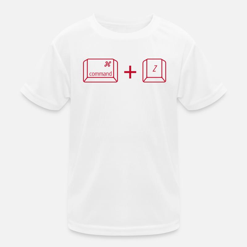 Command + Z Kids Functional T-Shirt