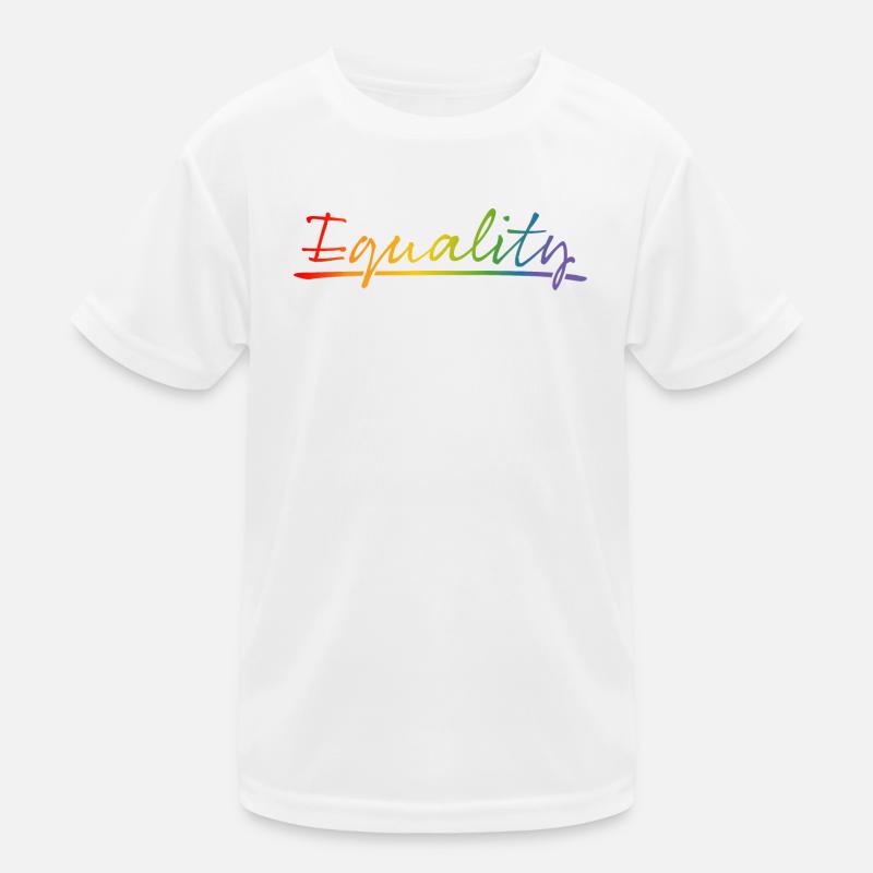 Pride Equality Kinder Funktions-T-Shirt