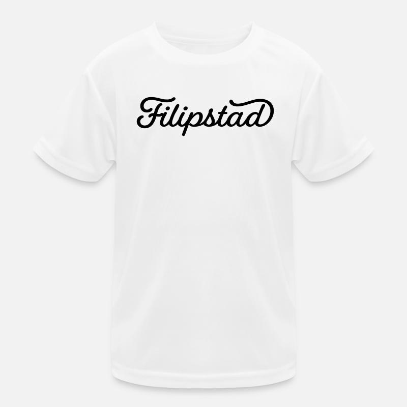 Filipstad black Kids Functional T-Shirt