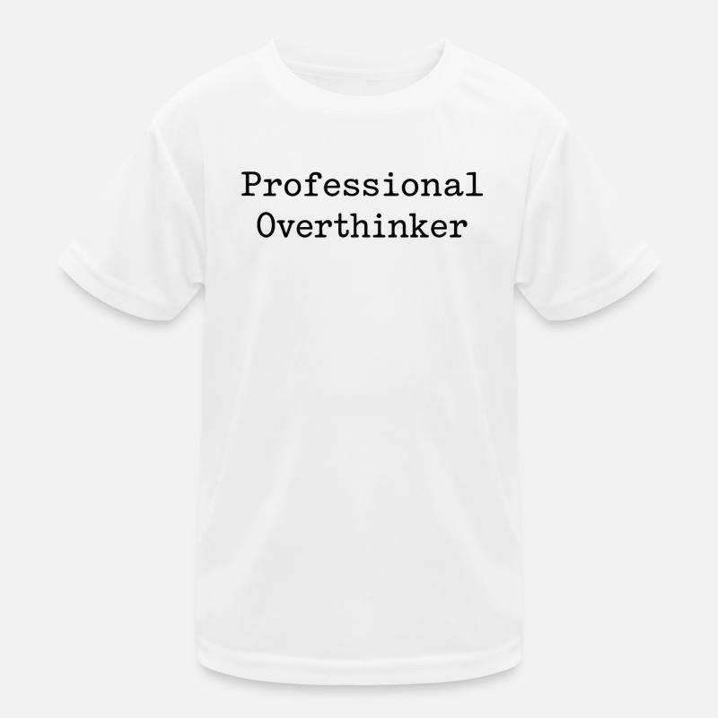 professional overthinker Kids Functional T-Shirt
