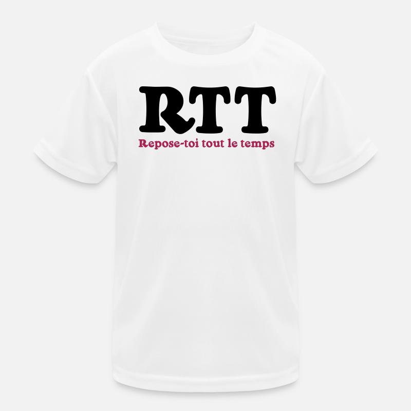 RTT - Rest all the time Kids Functional T-Shirt