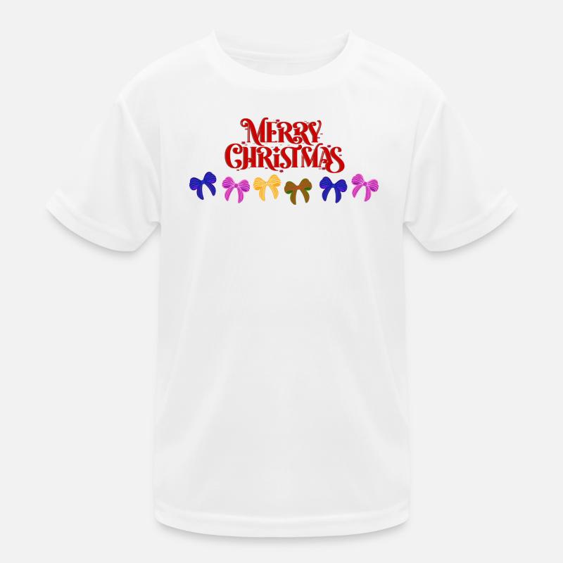 Défilé d’arcs de joyeux Noël T-shirt sport Enfant