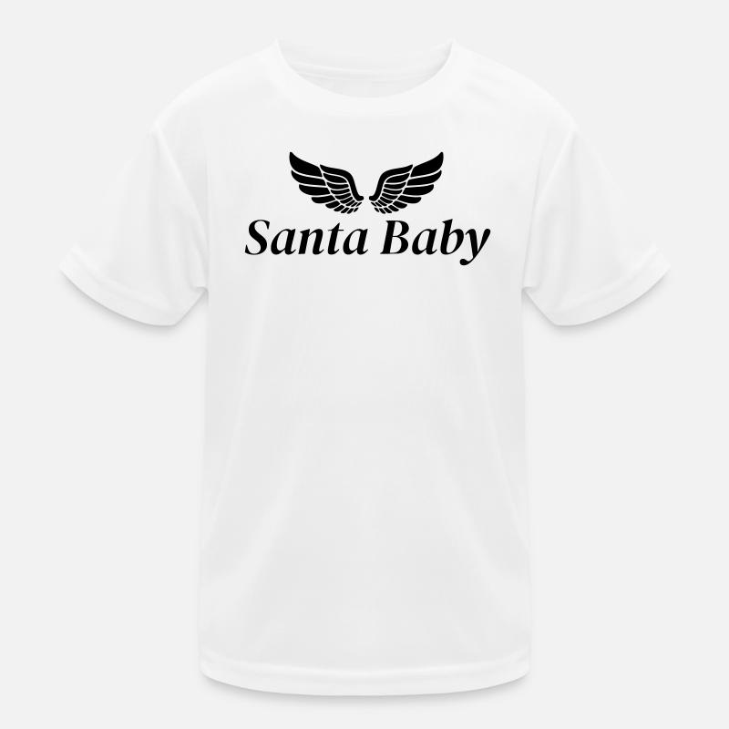Design-Datei fehlt - Kinder Funktions-T-Shirt - Weiß