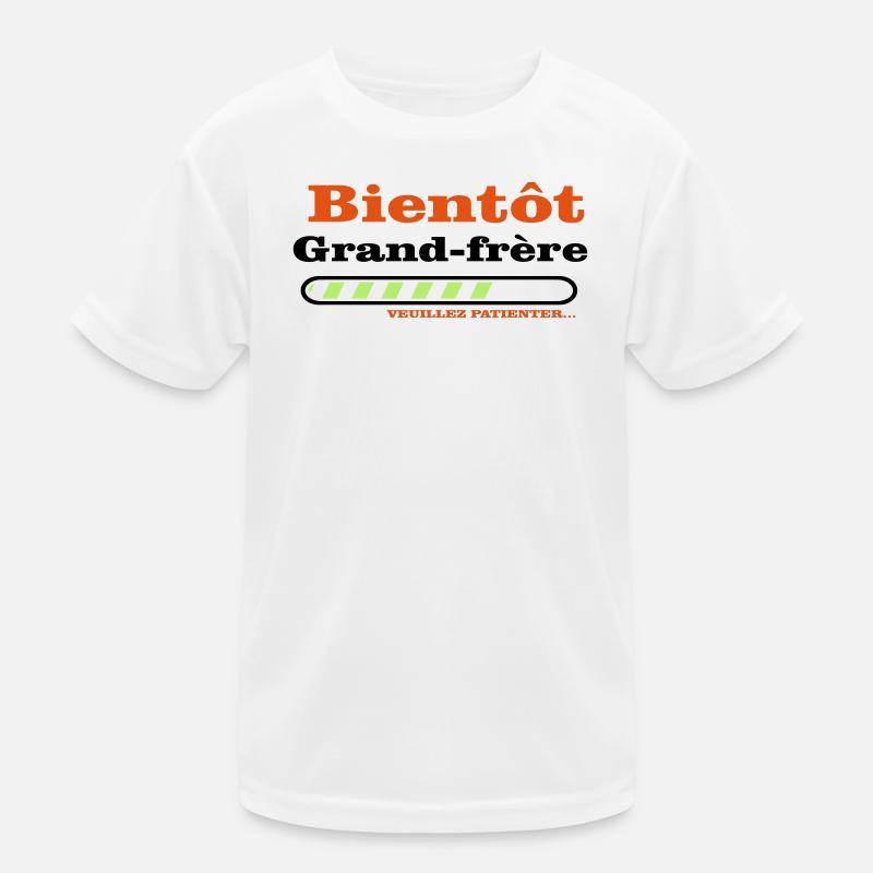 Bientôt grand frere T-shirt sport Enfant