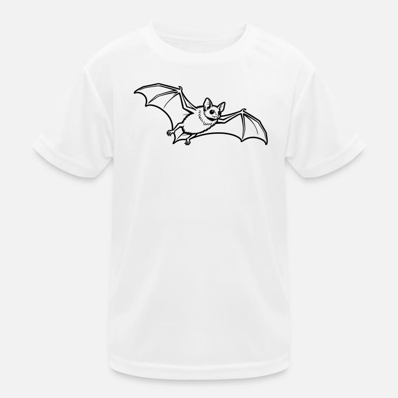 Fledermaus Kinder Funktions-T-Shirt