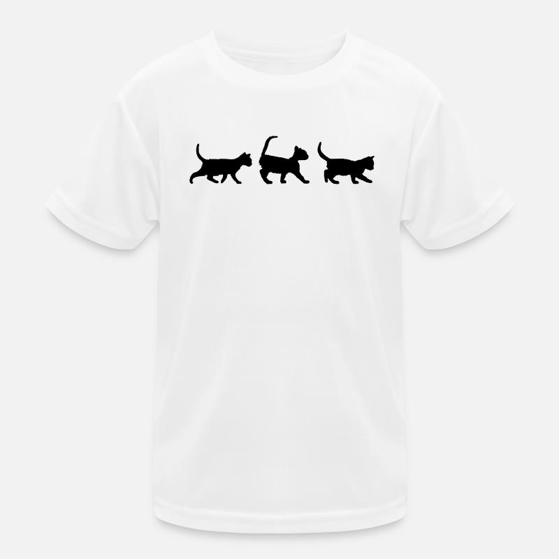 Logo trio de chats T-shirt sport Enfant