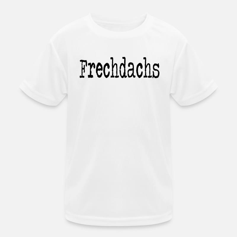 Frechdachs Kind Kleinkind frech Geschenkidee - Kinder Funktions-T-Shirt - Weiß