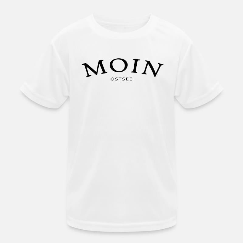 Moin Ostsee Kinder Funktions-T-Shirt