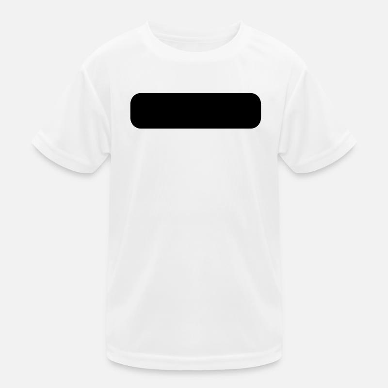 Rounded rectangle Kids Functional T-Shirt