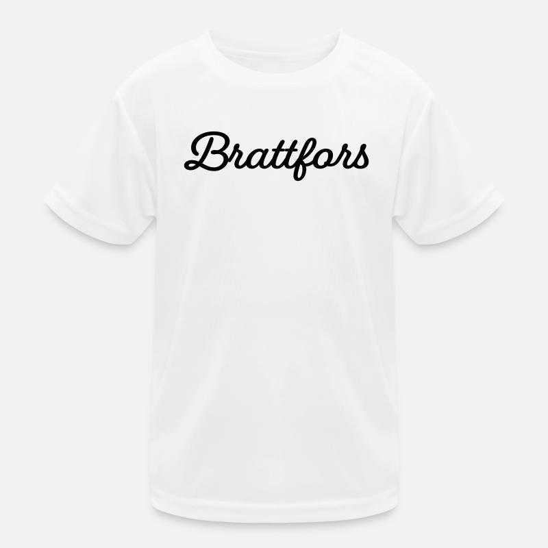 Brattfors-Tinte Kinder Funktions-T-Shirt