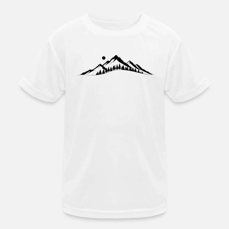 Mountain horizon Kids Functional T-Shirt
