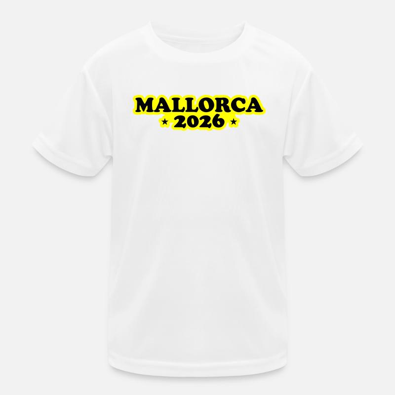 Mallorca 2026 Kinder Funktions-T-Shirt