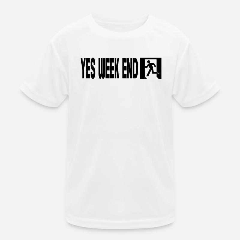 Yes Week End - Emergency Kids Functional T-Shirt
