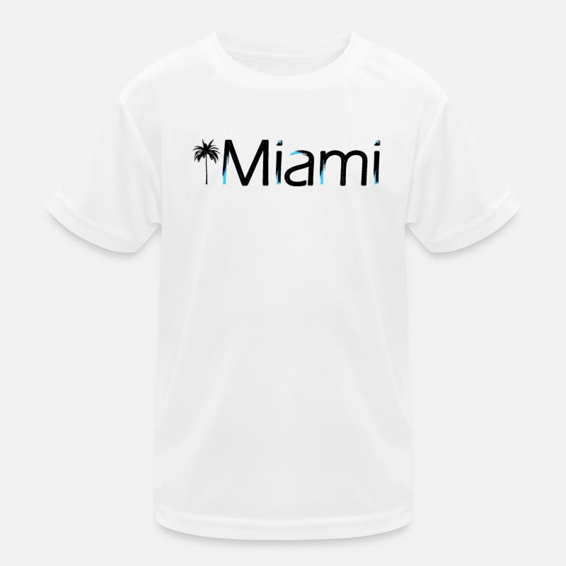 Miami Kinder Funktions-T-Shirt