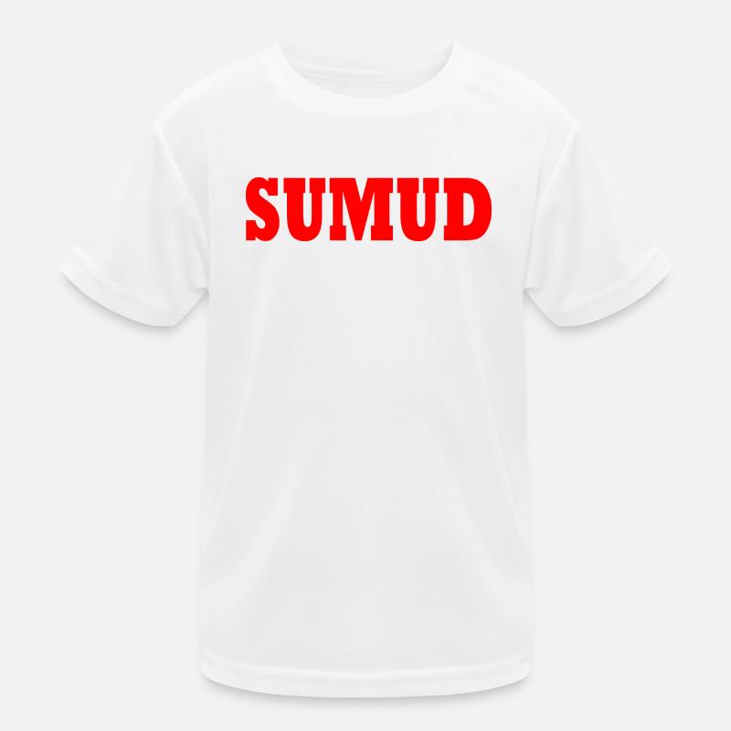 Sumud - Kinder Funktions-T-Shirt - Weiß