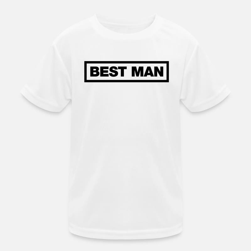 Best Man Kids Functional T-Shirt