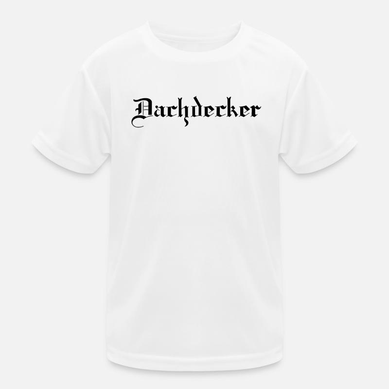 Dachdecker Kinder Funktions-T-Shirt