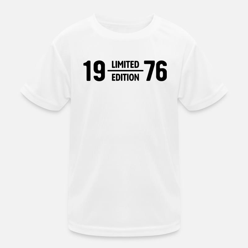 Limited Edition 1976 Geburtstag Geschenk Kinder Funktions-T-Shirt