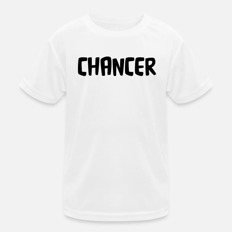 Chancer - Kids Functional T-Shirt - white