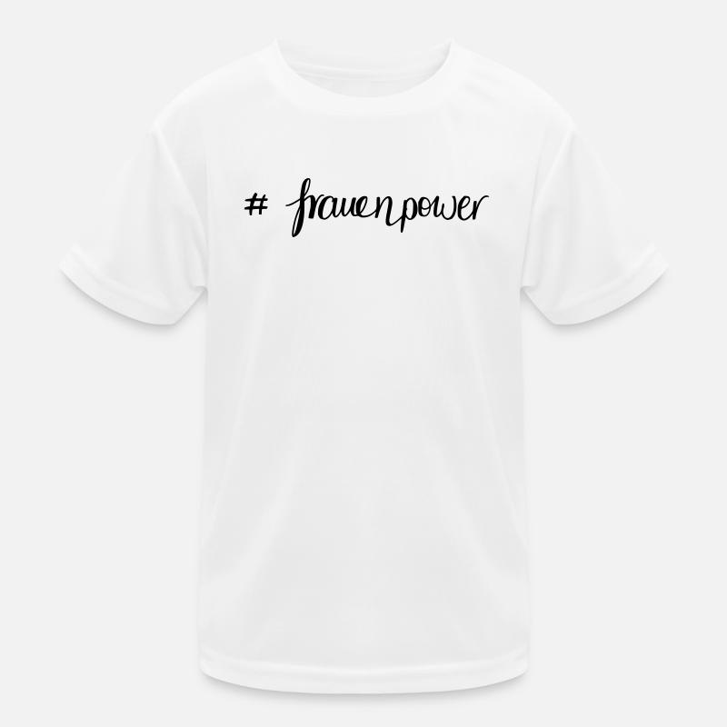 frauenpower Kinder Funktions-T-Shirt