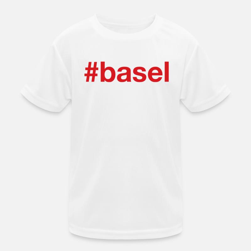 Basel Switzerland Schweiz Kinder Funktions-T-Shirt