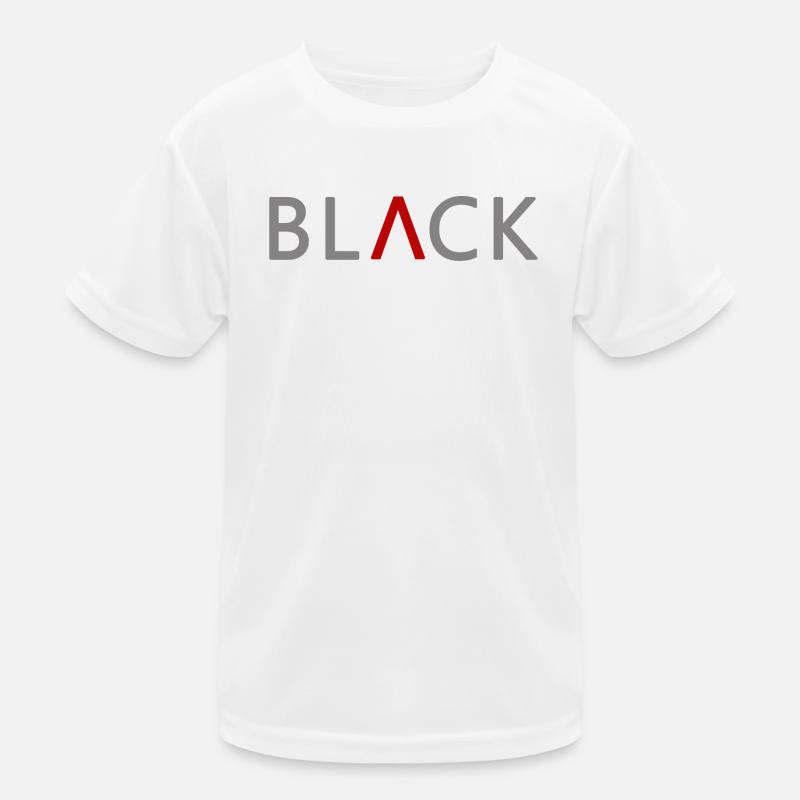 BLACK mit Stil Kinder Funktions-T-Shirt