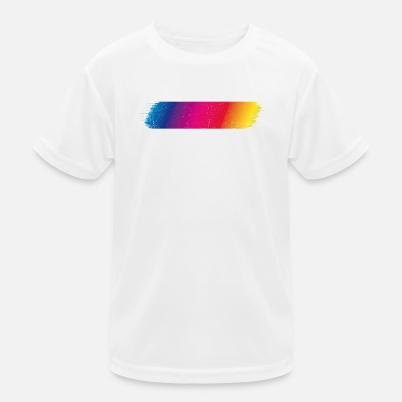 Color spectrum Flash dirty Kids Functional T-Shirt