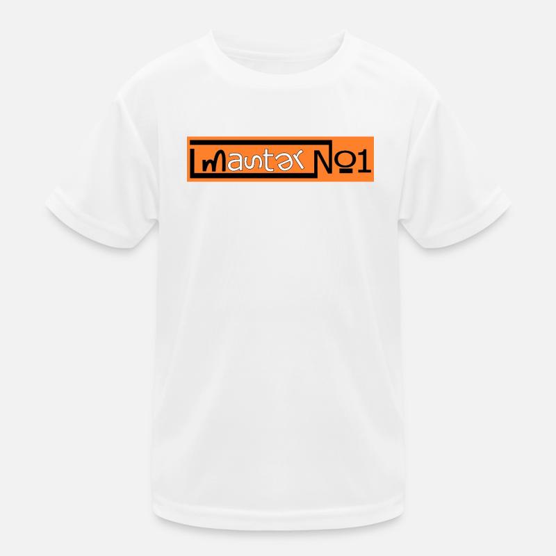 Meister Nummer Eins Kinder Funktions-T-Shirt