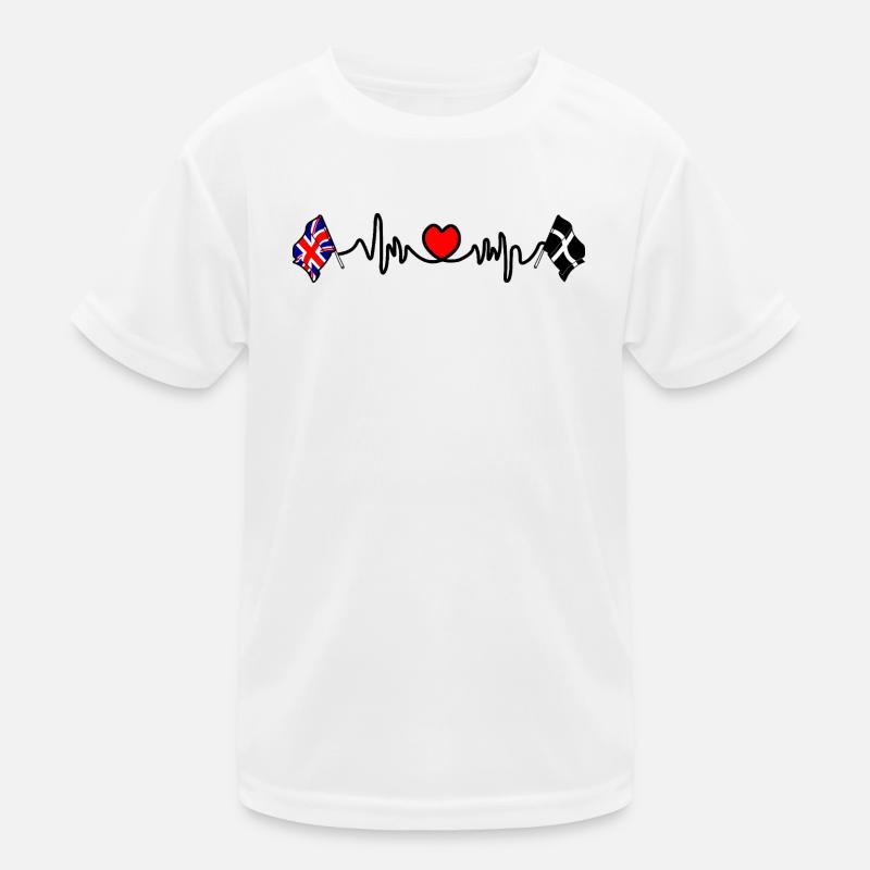 Cornwall & Großbritannien Kinder Funktions-T-Shirt
