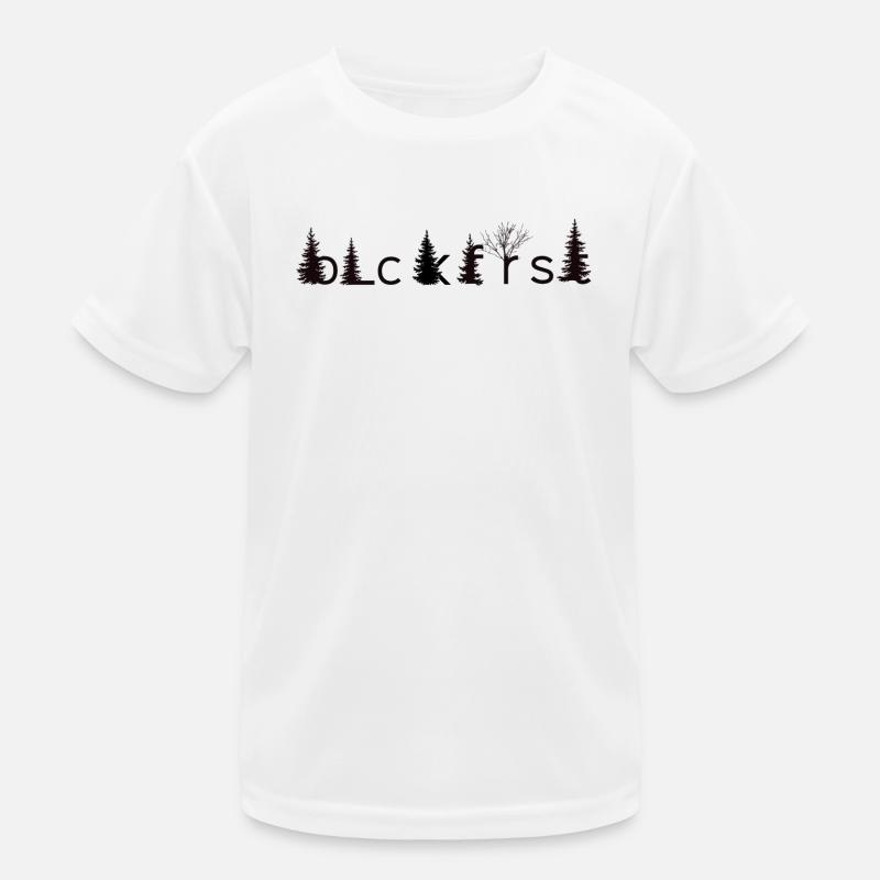 blckfrst black Kinder Funktions-T-Shirt