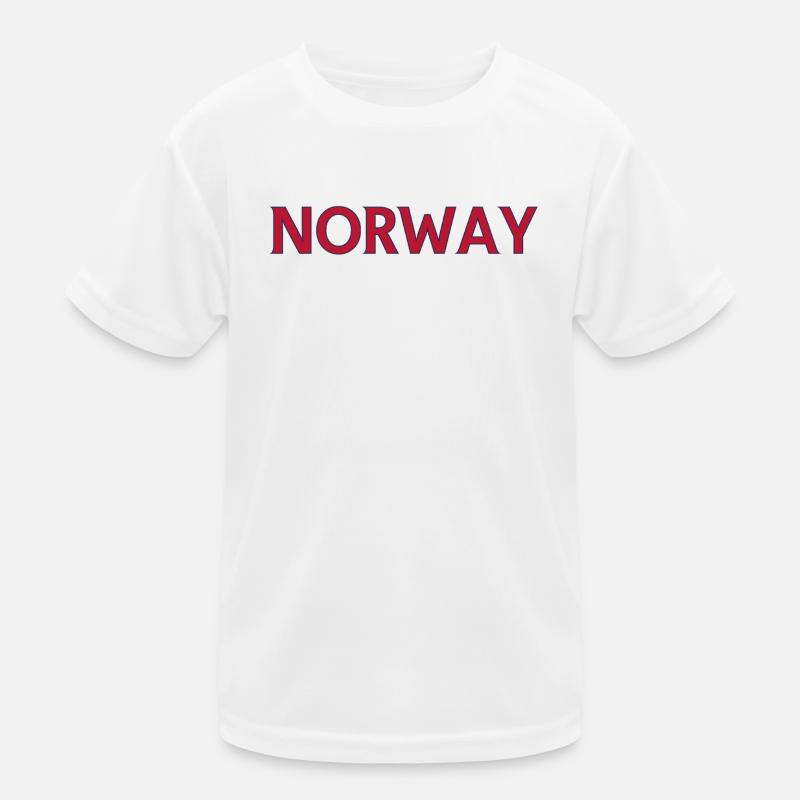 Fjäll von Norwegen Naturszene Kinder Funktions-T-Shirt