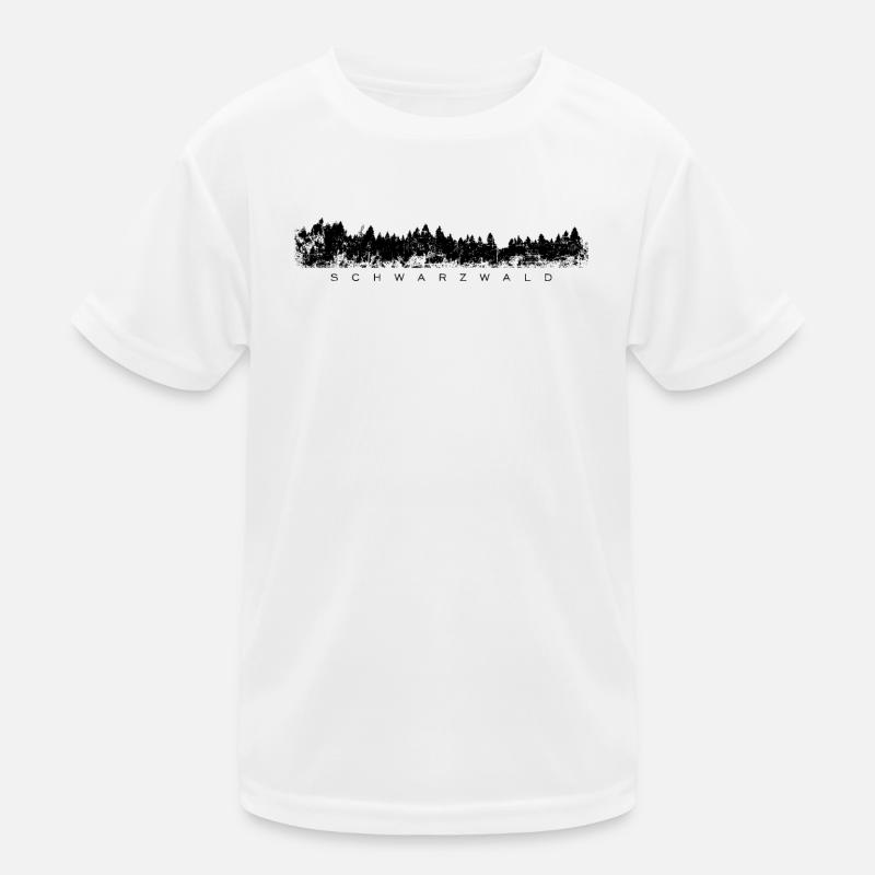 Schwarzwald Panorama Kinder Funktions-T-Shirt