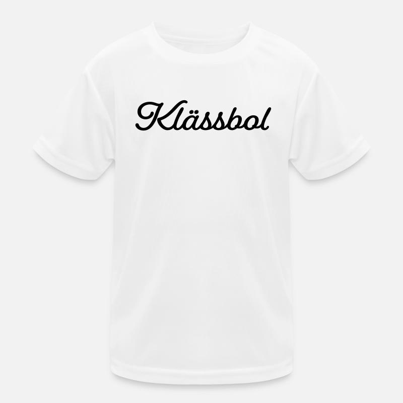Klässbol schwarz Kinder Funktions-T-Shirt