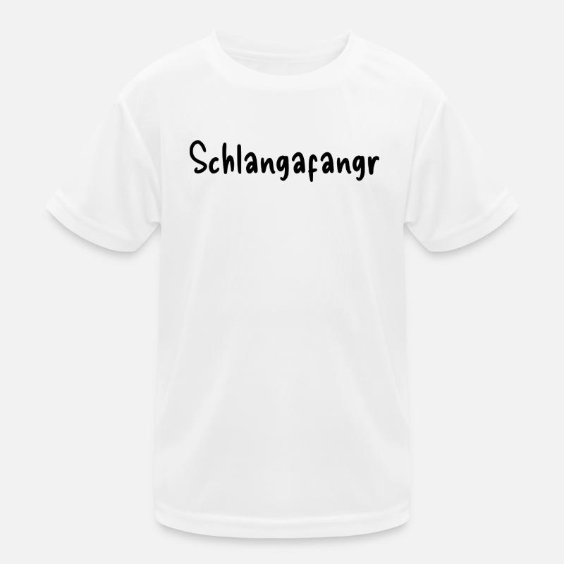 Schlangafangr Kinder Funktions-T-Shirt