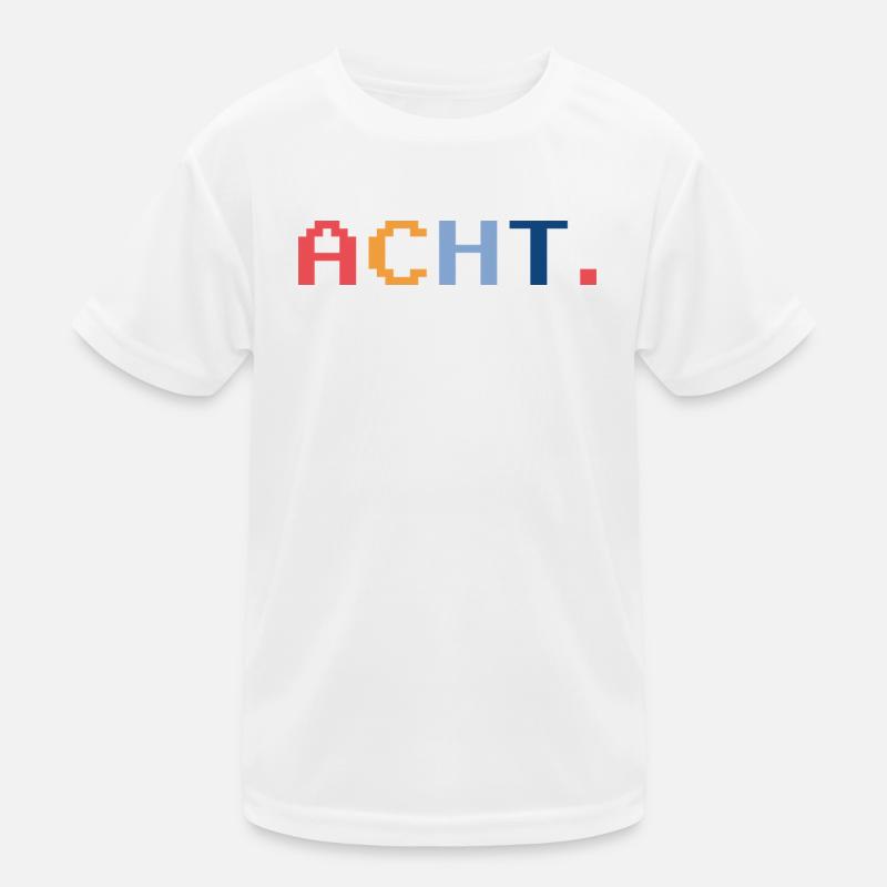 8e cadeau d’anniversaire Huit T-shirt sport Enfant