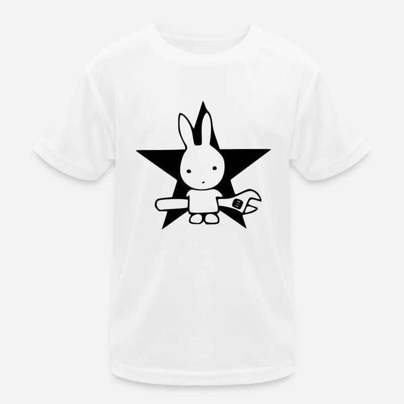 Bunny car Kids Functional T-Shirt