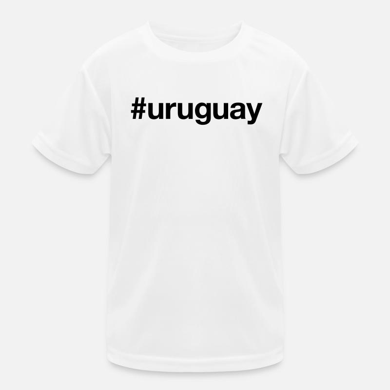 URUGUAY Hashtag Kids Functional T-Shirt