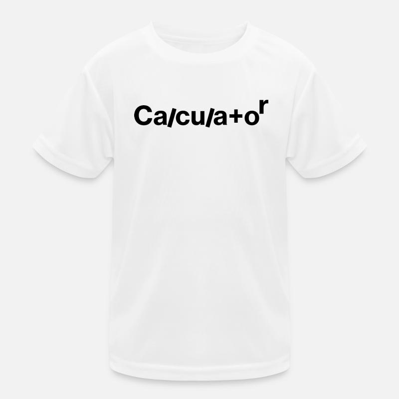 calculator Kinder Funktions-T-Shirt