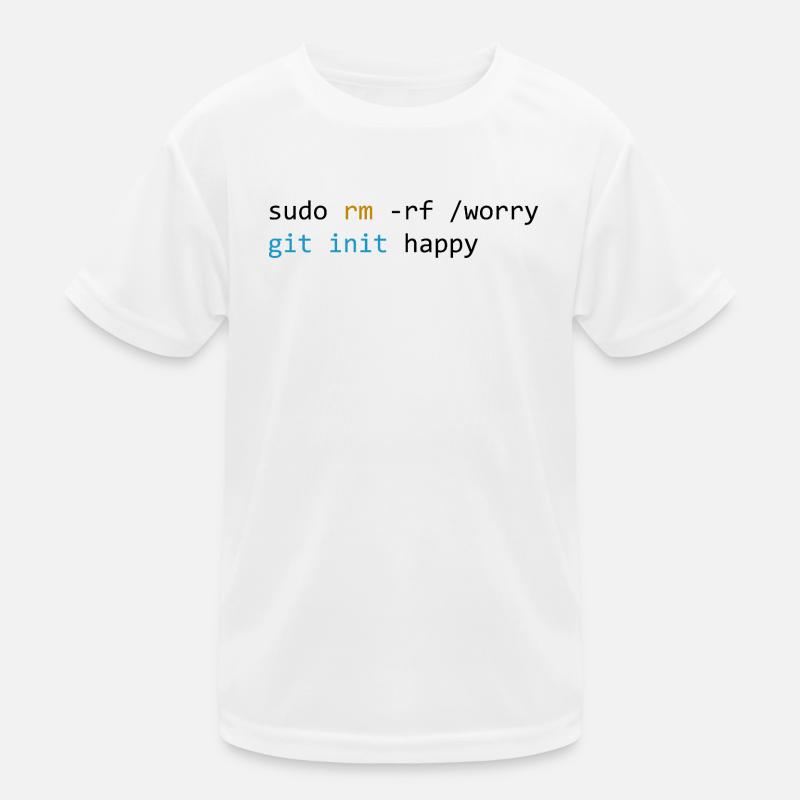 Don't worry, be happy, light Kids Functional T-Shirt