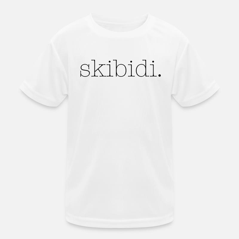 Skibidi Kinder Funktions-T-Shirt