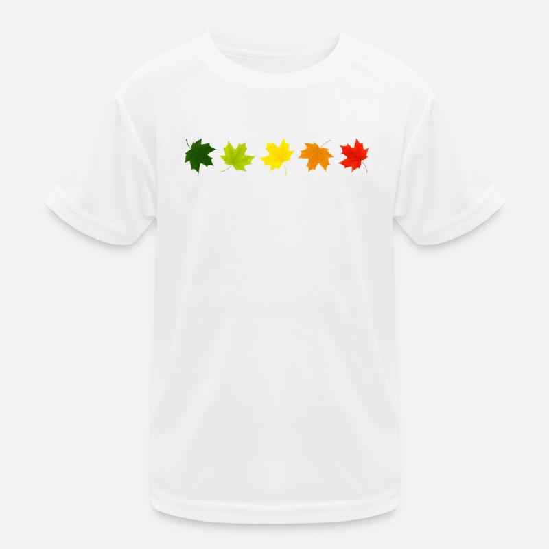 Der Herbst ist da Kinder Funktions-T-Shirt
