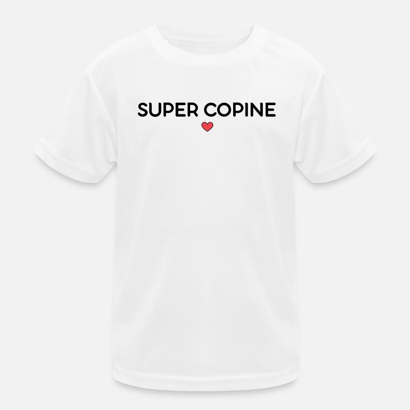 super copine T-shirt sport Enfant