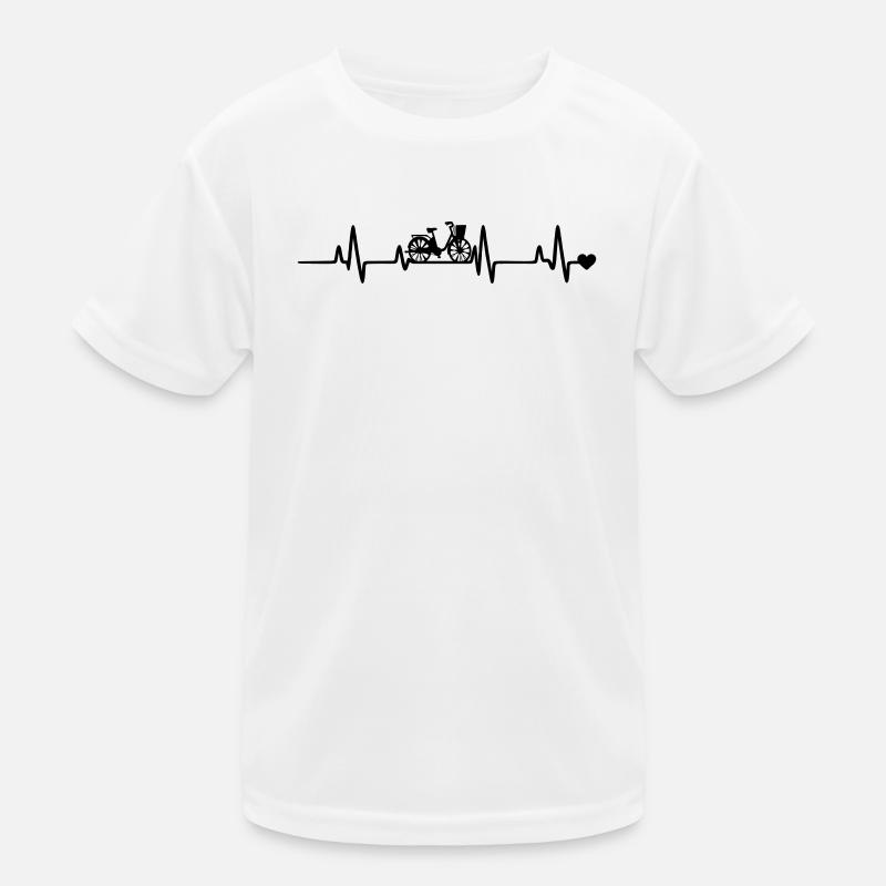  Fahrrad Radfahrer Kinder Funktions-T-Shirt